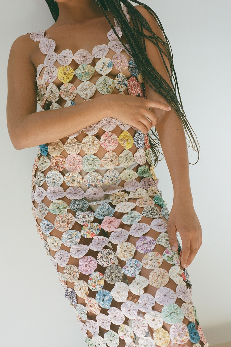 the series spring collection lookbook crochet knitwear patchwork quilted genderless sustainable where to buy