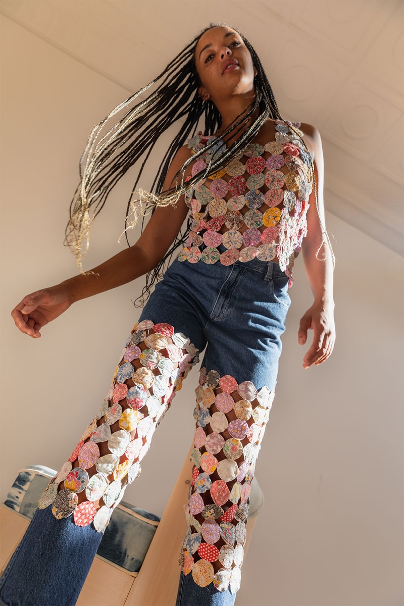 the series spring collection lookbook crochet knitwear patchwork quilted genderless sustainable where to buy