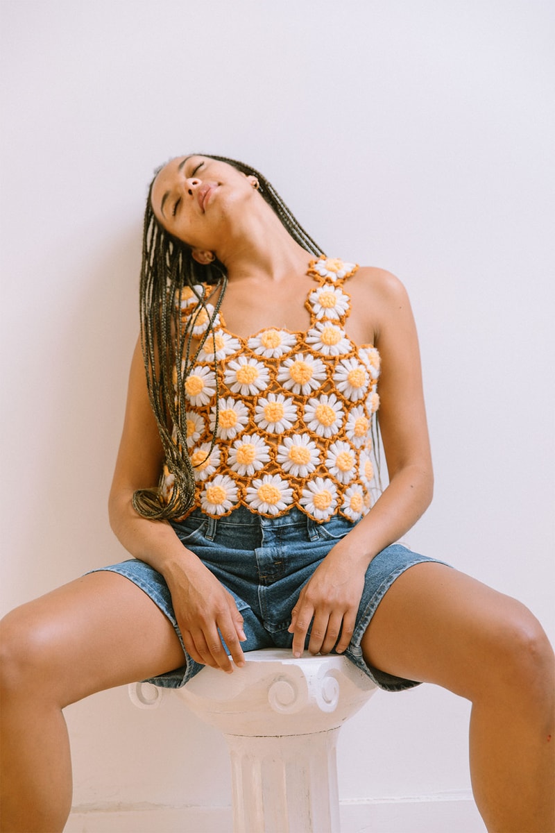 the series spring collection lookbook crochet knitwear patchwork quilted genderless sustainable where to buy