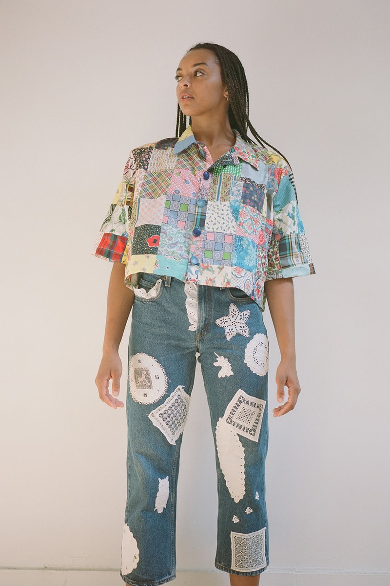 the series spring collection lookbook crochet knitwear patchwork quilted genderless sustainable where to buy