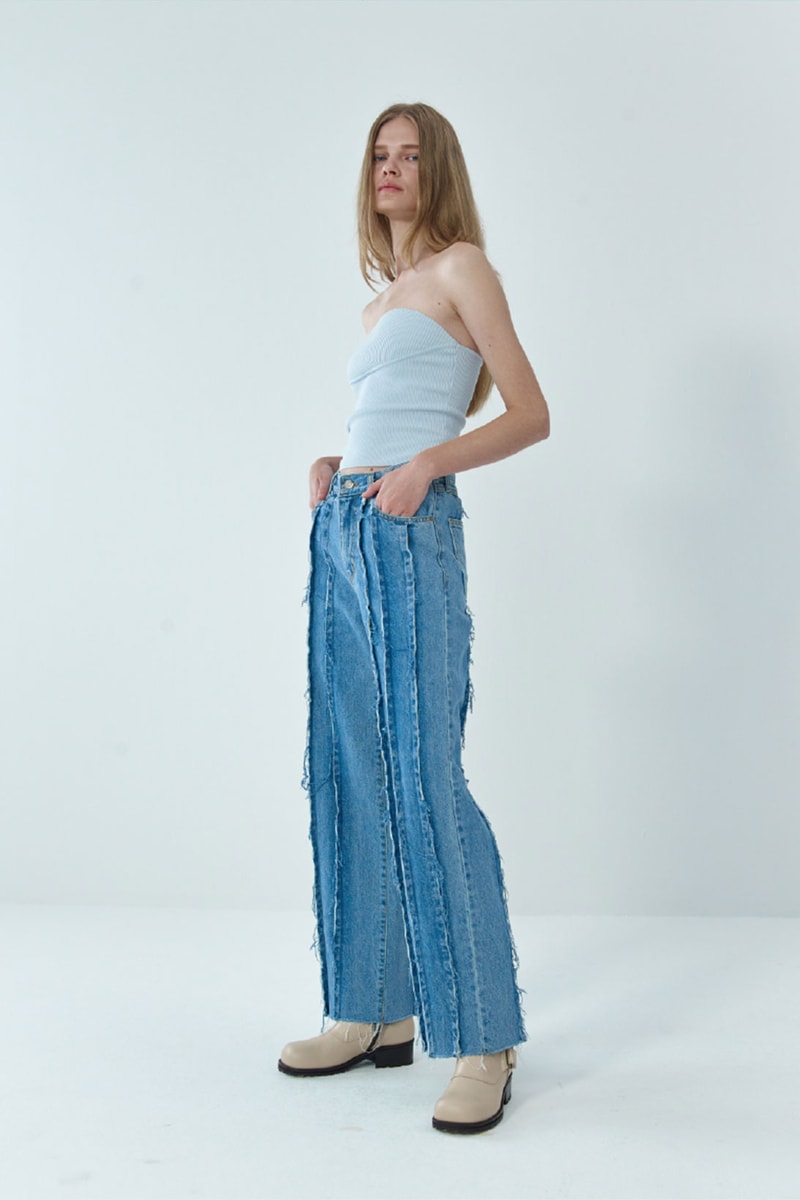 theopen product spring summer 2021 ss21 collection lookbook jeans denim