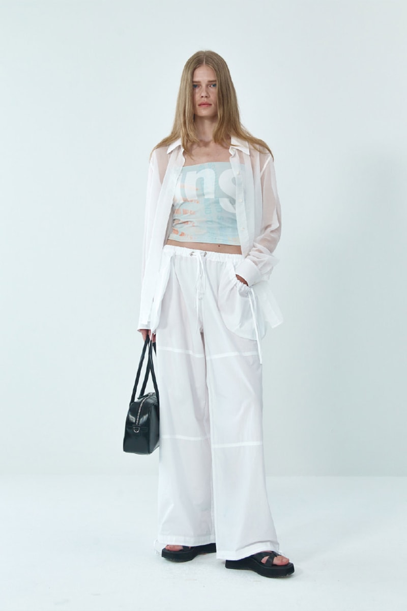 theopen product spring summer 2021 ss21 collection lookbook tank top pants bag