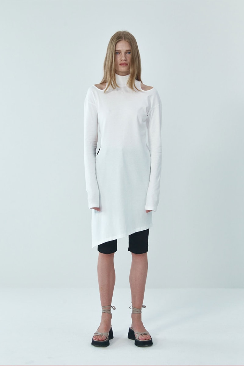 theopen product spring summer 2021 ss21 collection lookbook long sleeved tshirt shorts