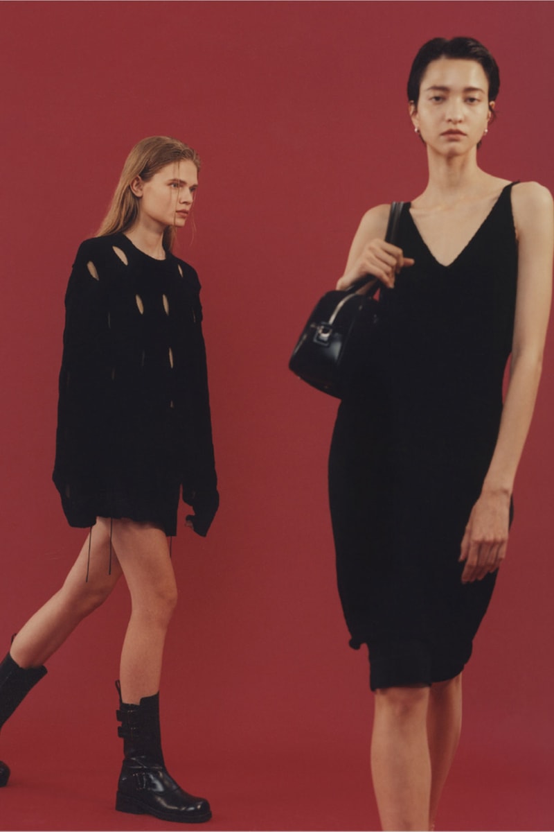 theopen product spring summer 2021 ss21 collection lookbook dress sweater boots