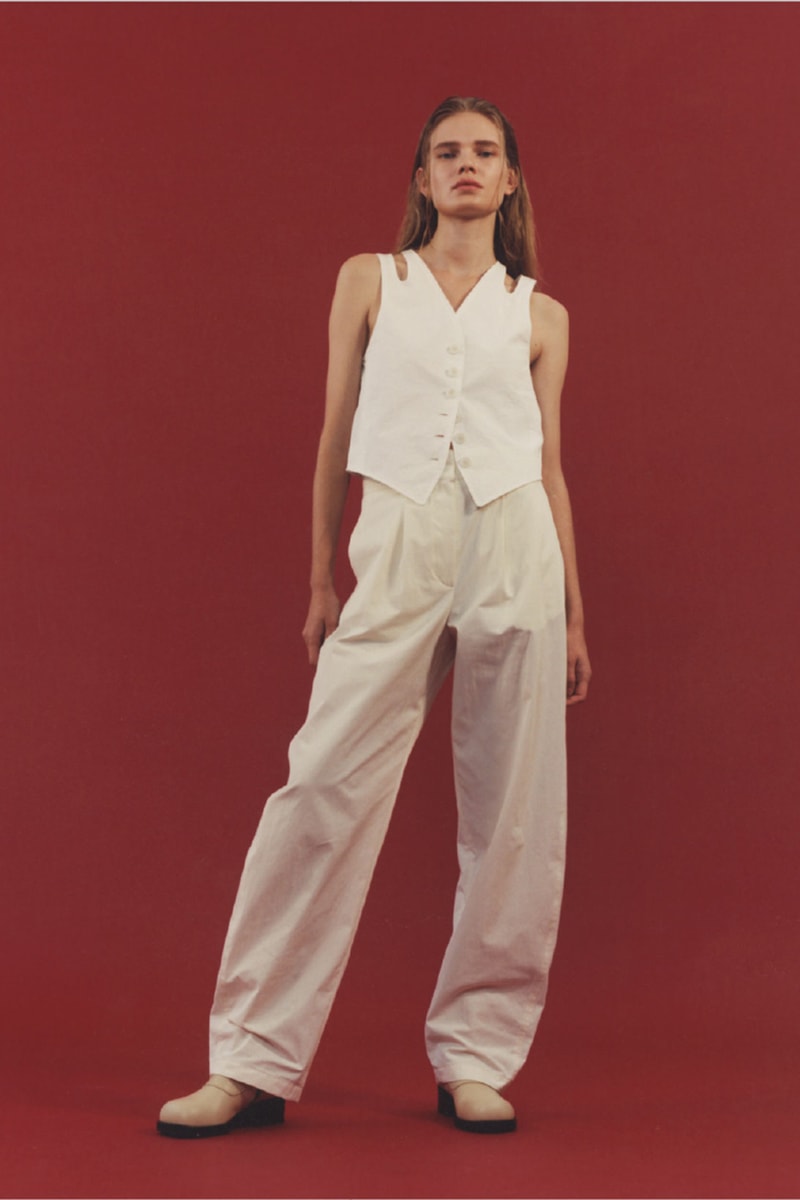 theopen product spring summer 2021 ss21 collection lookbook pants vest