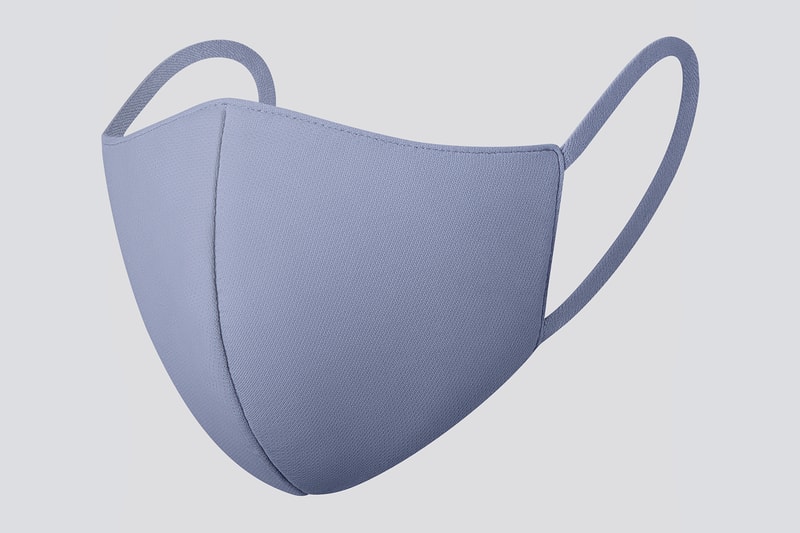 UNIQLO AIRism Face Mask Blue
