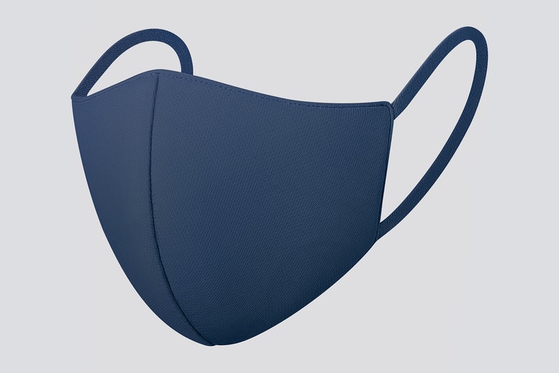 UNIQLO AIRism Face Mask Blue