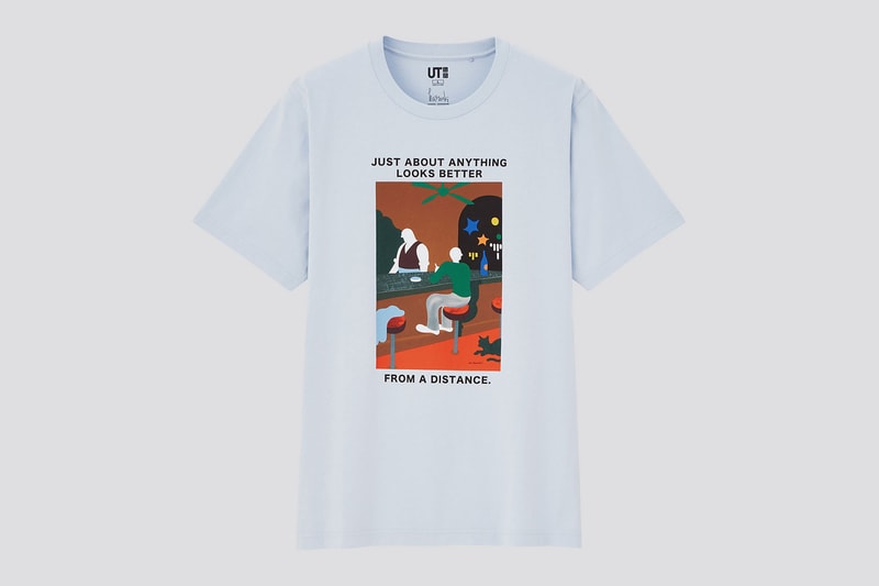 uniqlo ut haruki murakami author books collaboration t-shirt pinball 1973