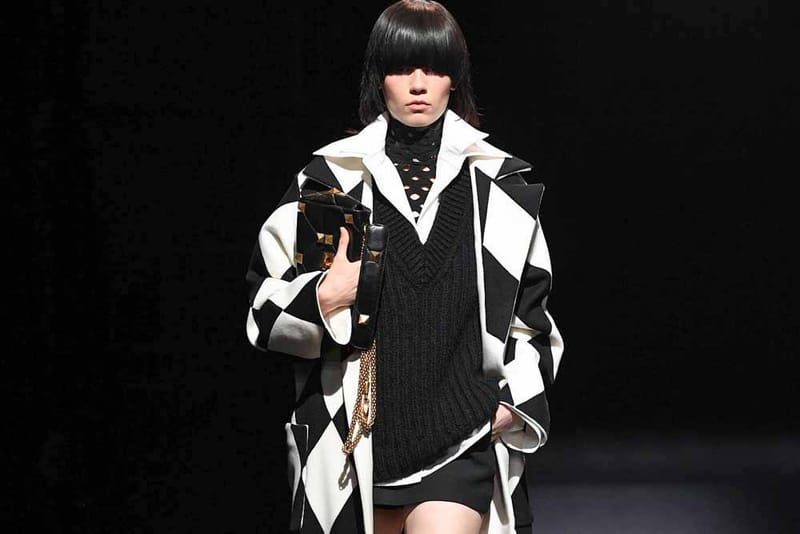 Valentino Goes Black-and-White for Fall/Winter 2021