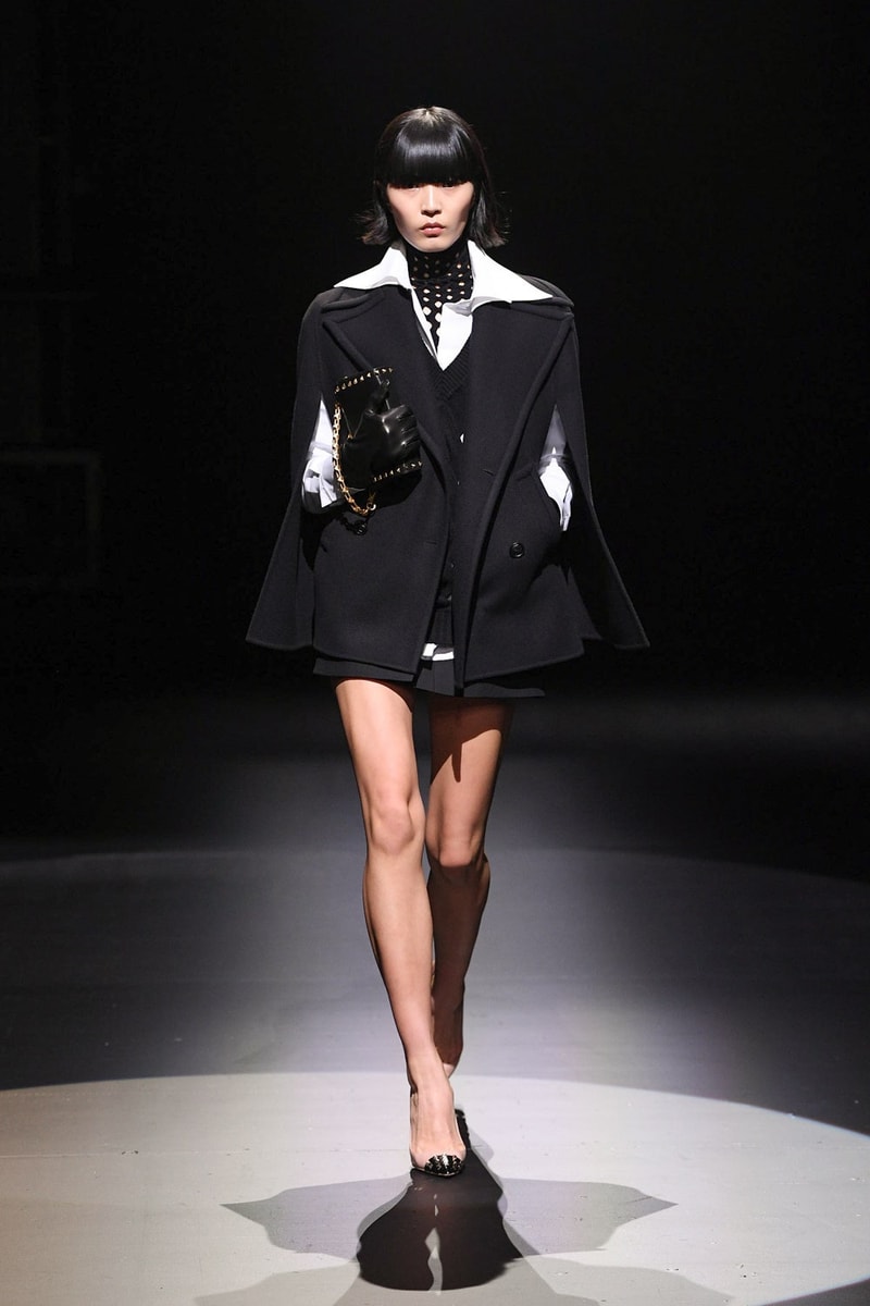 Valentino Fall/Winter 2021 Runway Collection Black and White Digital Presentation Show