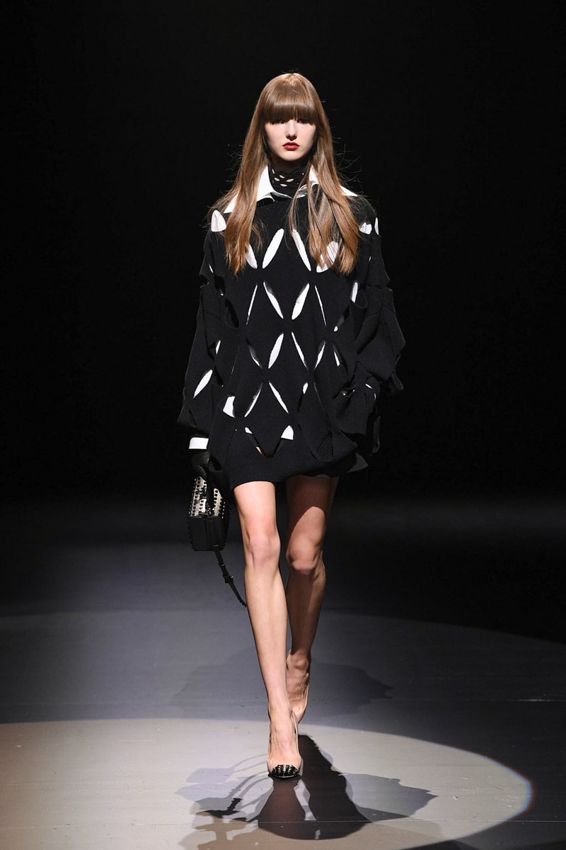 Valentino Fall/Winter 2021 Runway Collection Black and White Digital Presentation Show