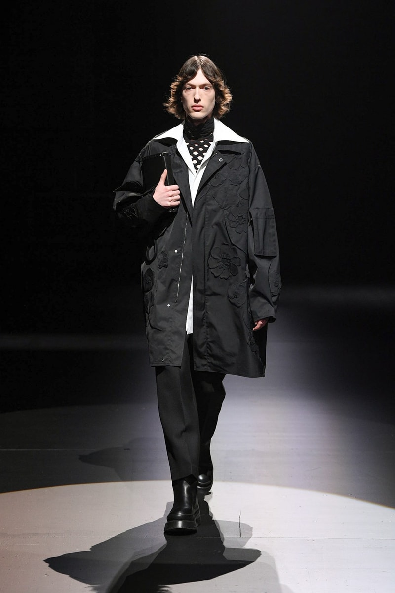 Valentino Fall/Winter 2021 Runway Collection Black and White Digital Presentation Show