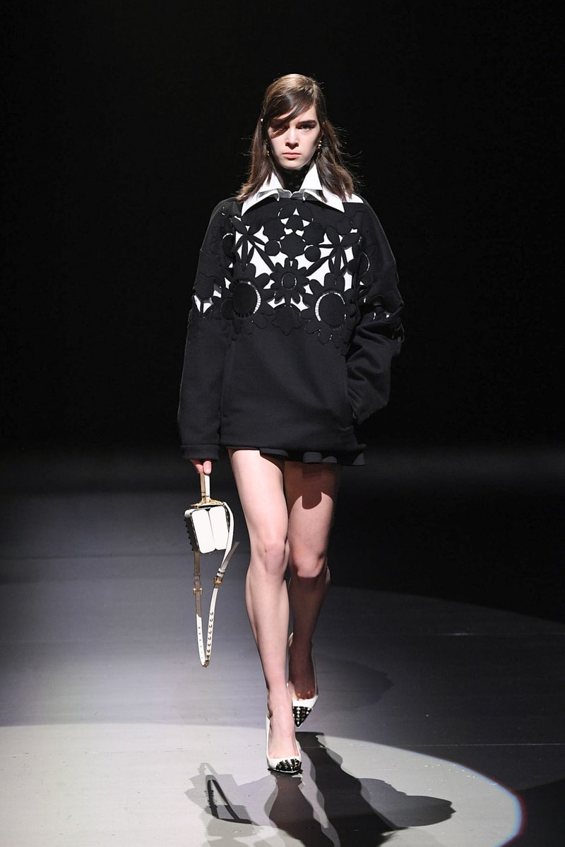 Valentino Fall/Winter 2021 Runway Collection Black and White Digital Presentation Show
