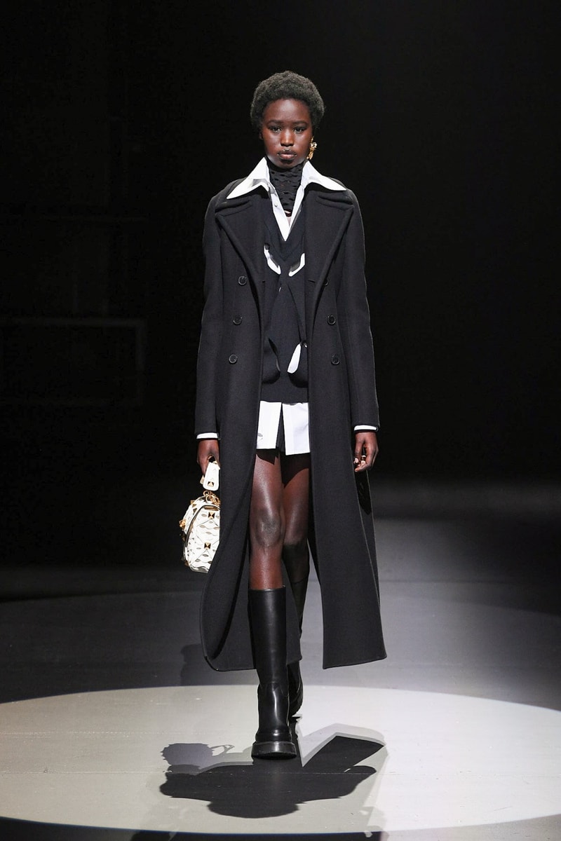 Valentino Fall/Winter 2021 Runway Collection Black and White Digital Presentation Show
