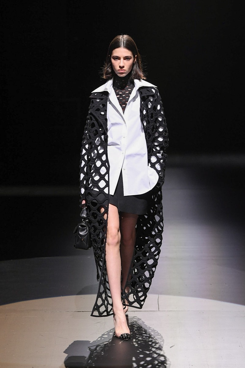 Valentino Fall/Winter 2021 Runway Collection Black and White Digital Presentation Show