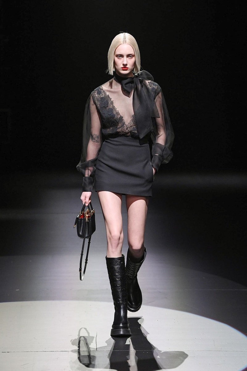 Valentino Fall/Winter 2021 Runway Collection Black and White Digital Presentation Show
