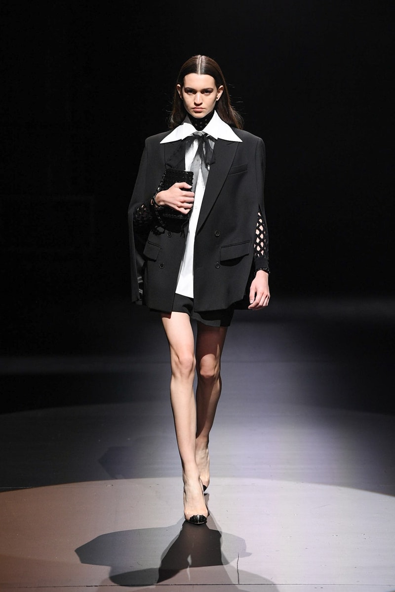 Valentino Fall/Winter 2021 Runway Collection Black and White Digital Presentation Show