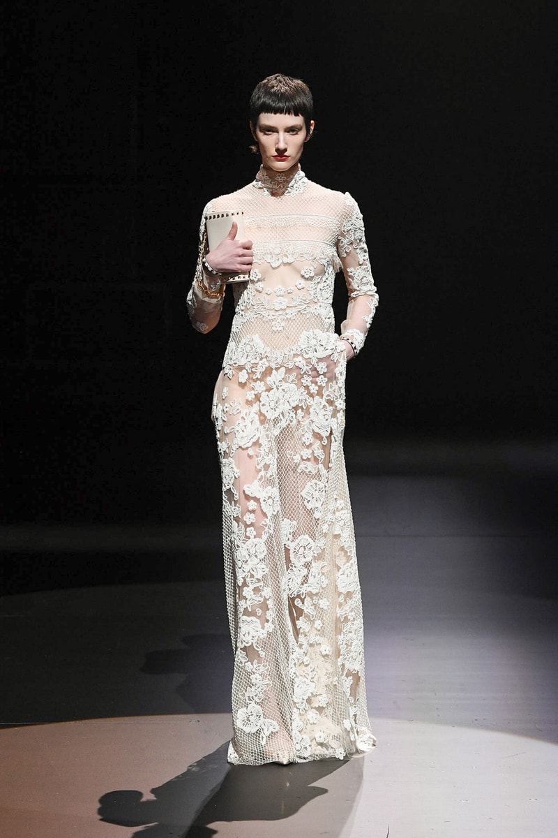 Valentino Fall/Winter 2021 Runway Collection Black and White Digital Presentation Show