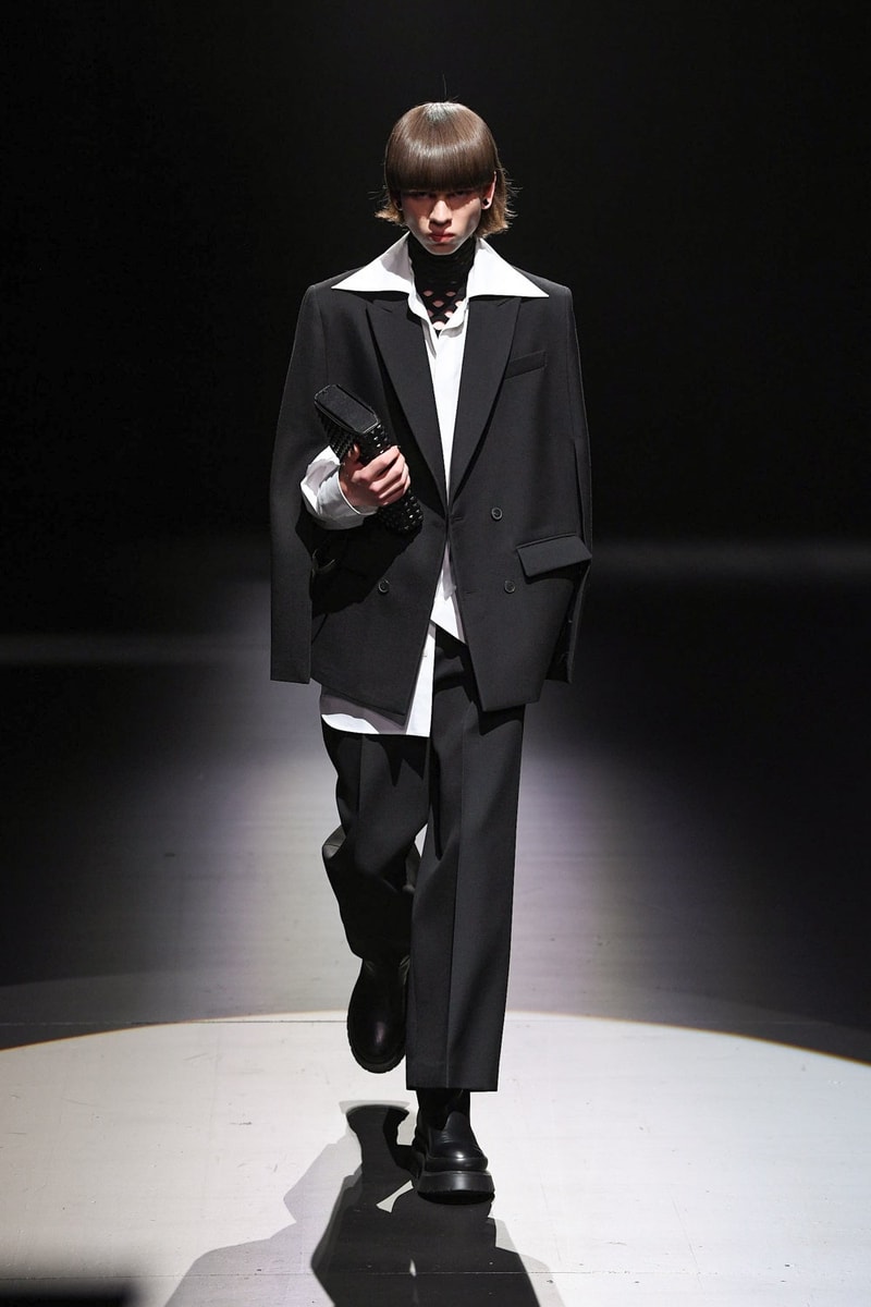 Valentino Fall/Winter 2021 Runway Collection Black and White Digital Presentation Show
