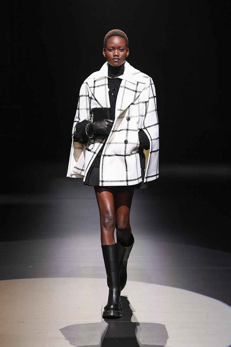 Valentino Fall/Winter 2021 Runway Collection Black and White Digital Presentation Show