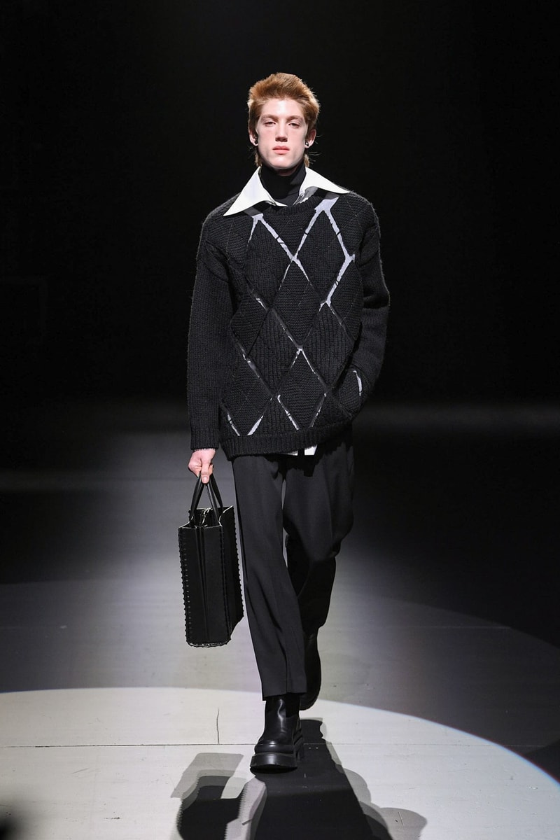 Valentino Fall/Winter 2021 Runway Collection Black and White Digital Presentation Show