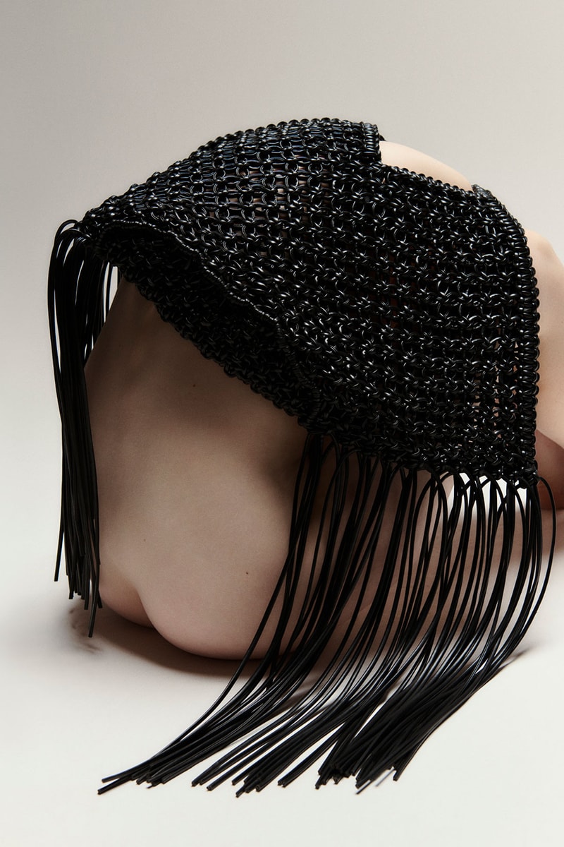 yuzefi spring summer retrofuture handbags collection black