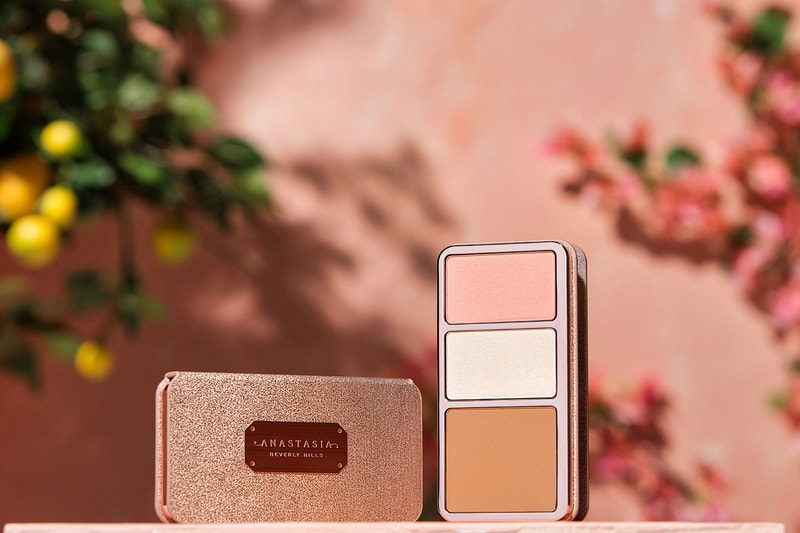 anastasia beverly hills abh face palette bronzer highlighter blush makeup