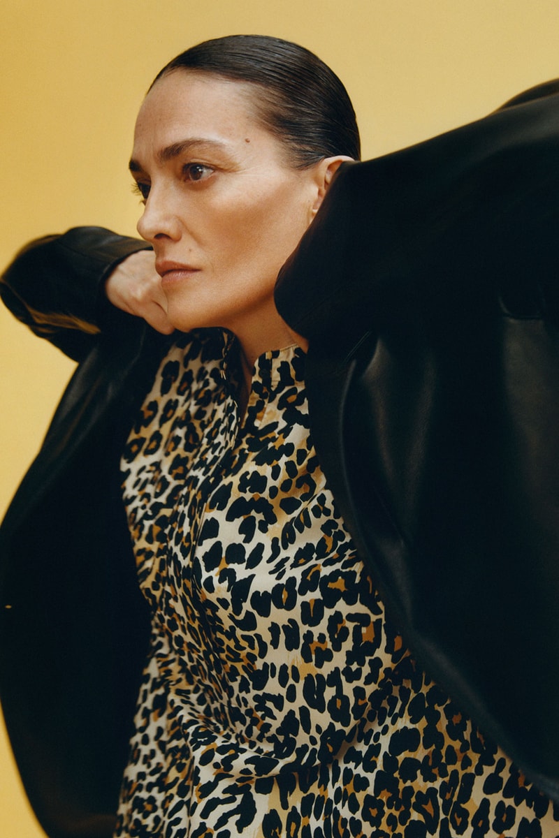 arket 2021 spring graphics collection lookbook leopard print