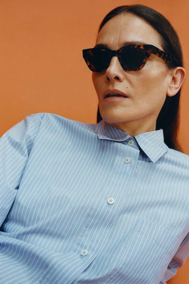 arket 2021 spring graphics collection lookbook sunglasses shirt