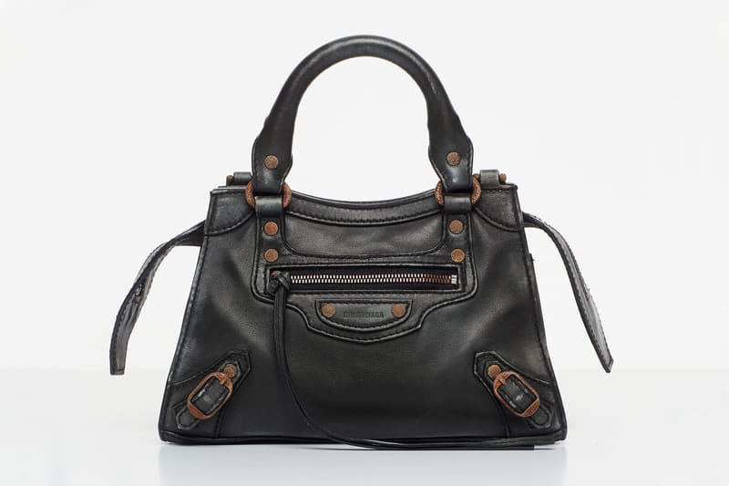 Balenciaga's New Handbag Is Made With Rusted Hardware and Faded Leather