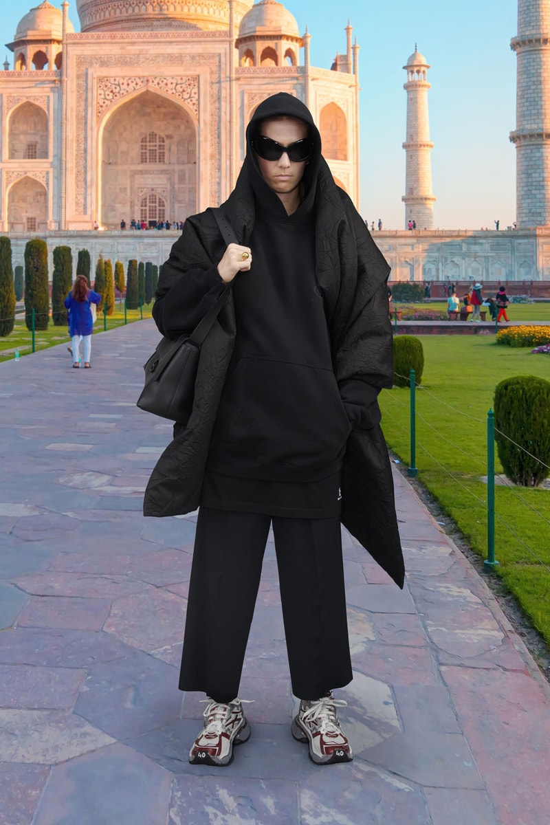 balenciaga pre-fall 2021 collection demna gvasalia hoodie sneakers