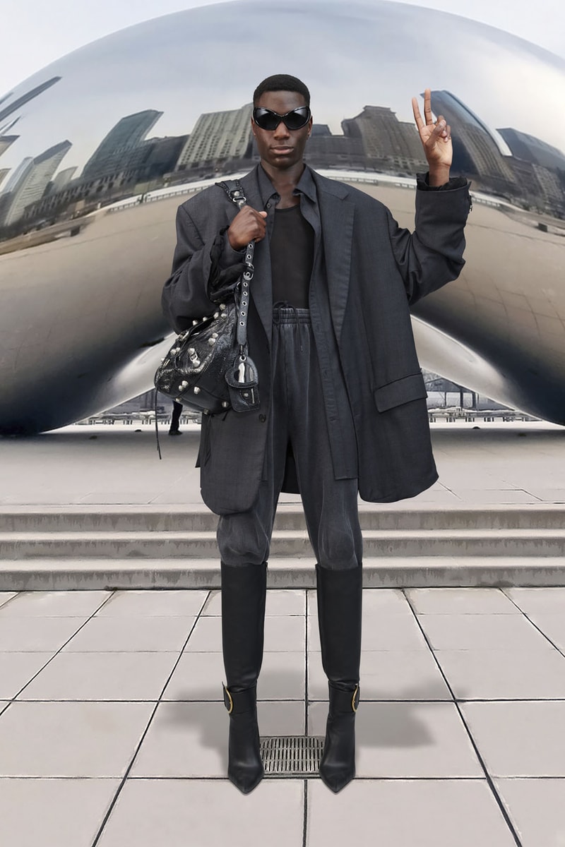 balenciaga pre-fall 2021 collection demna gvasalia chicago bean