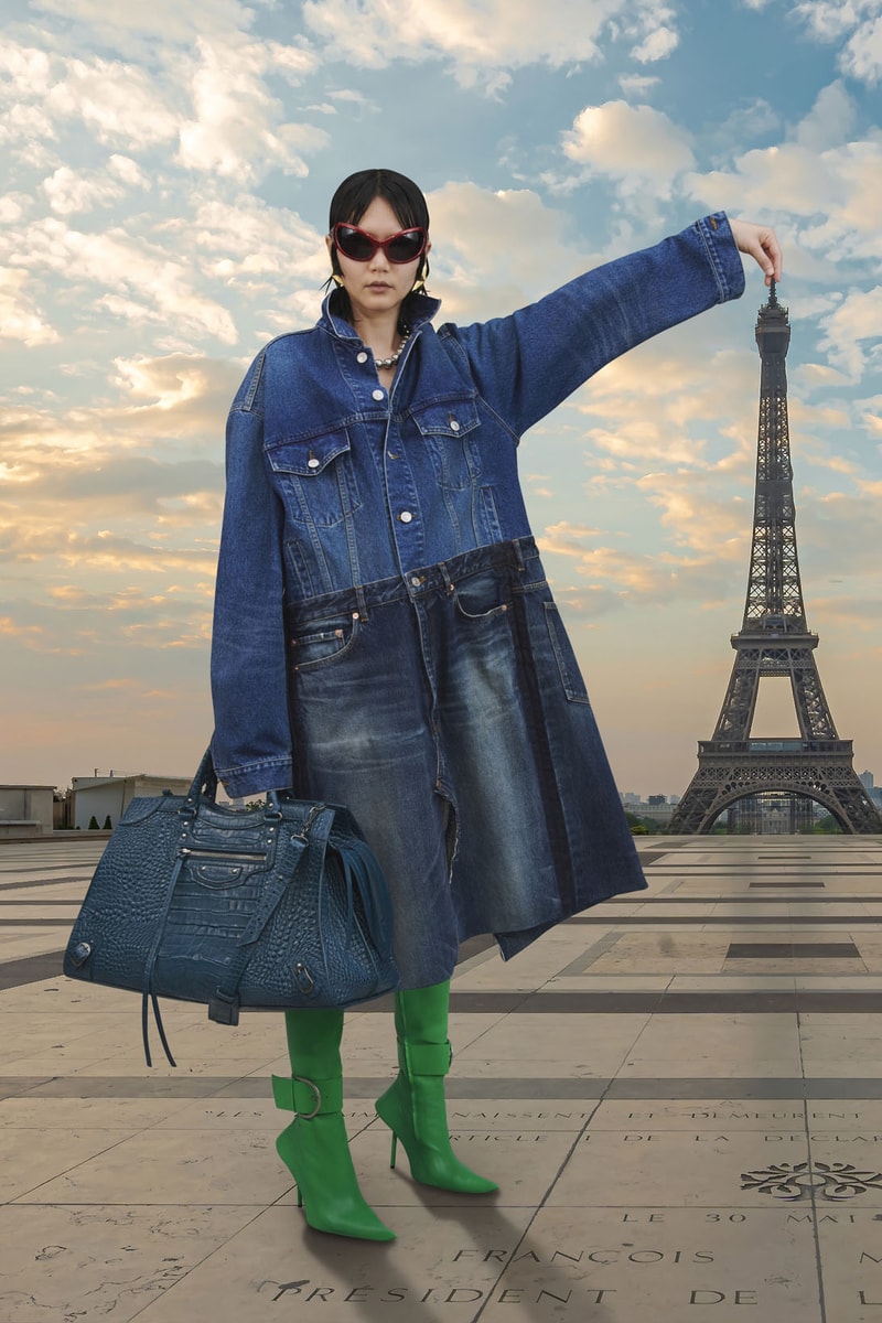 balenciaga pre-fall 2021 collection demna gvasalia paris eiffel tower