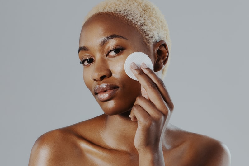 Skincare Dark Skin Tone Cotton Pad Beauty Black Woman of Color