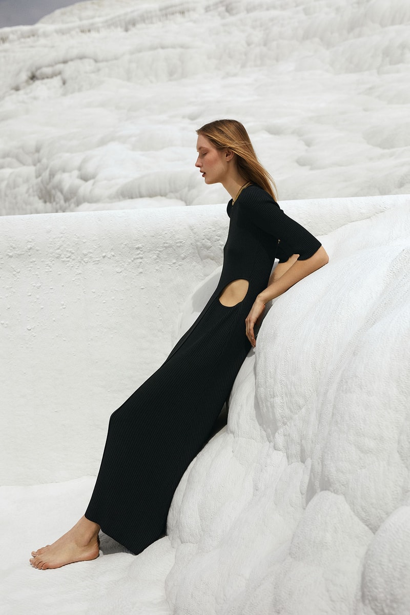 bevza spring summer collection campaign dress black