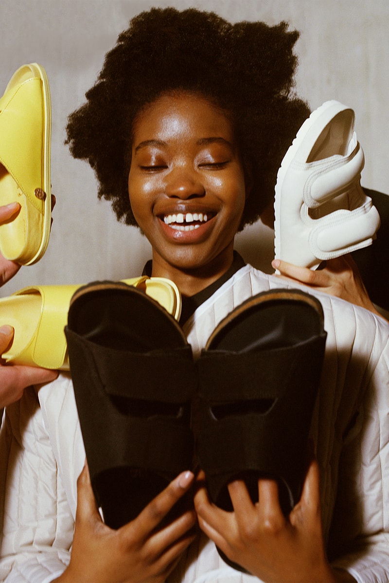 birkenstock too good spring summer collaboration forager mudlark beachcomber sandals