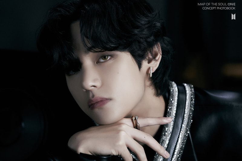 bts map of the soul one photobook v kim tae hyung