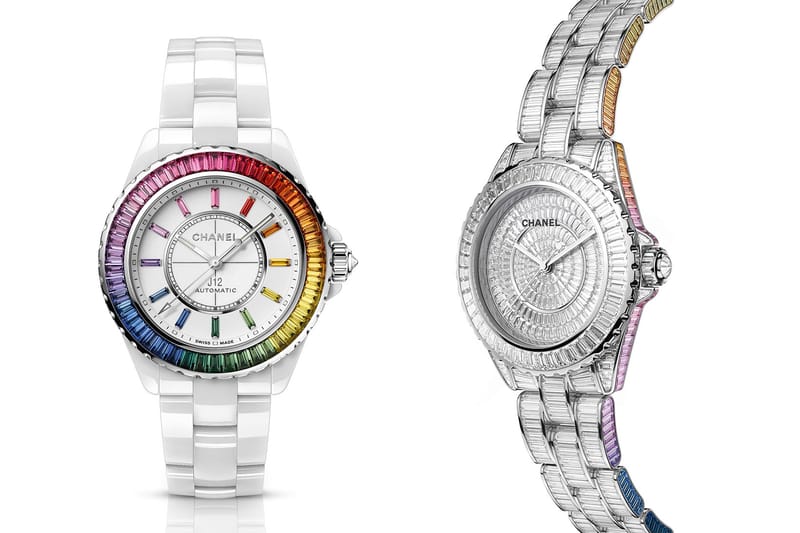 Chanel Dresses Its Signature Watches in Rainbow Hues