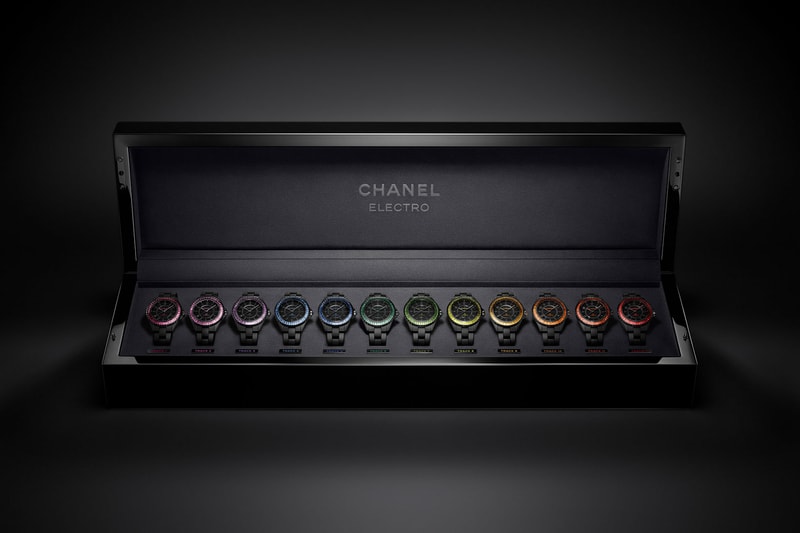 chanel watches and wonders 2021 j12 electro dream rainbow