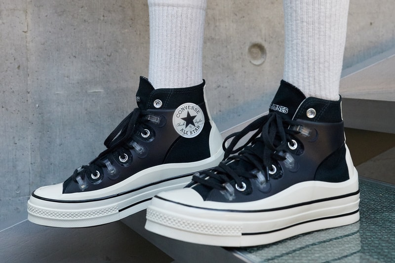 converse kim jones chuck 70 sneakers collaboration black white