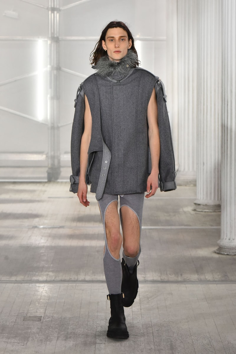 dion lee fall winter 2021 fw21 collection runway wool jacket