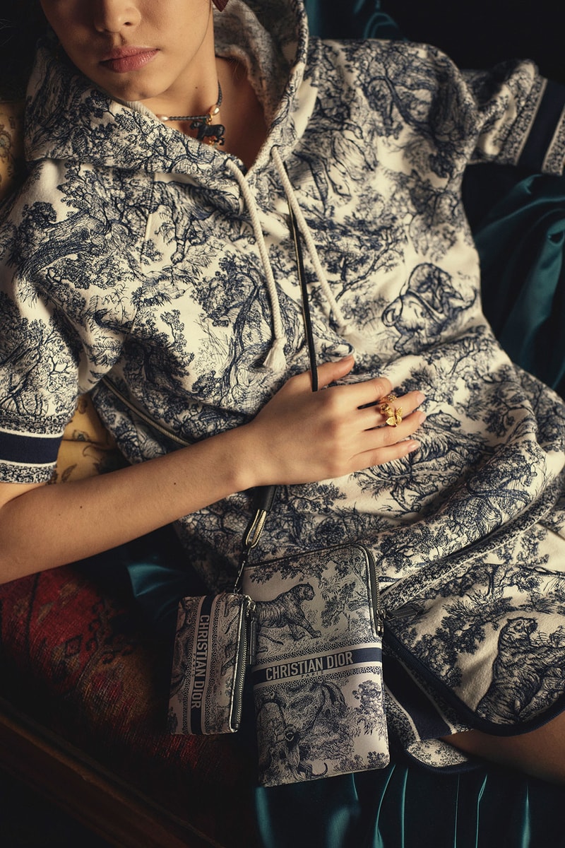 dior chez moi loungewear spring summer collection pajama set
