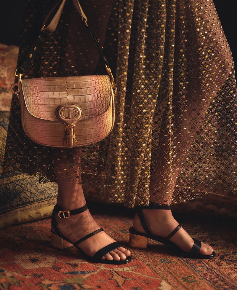 dior summer 2021 gold capsule collection bobby handbag purse