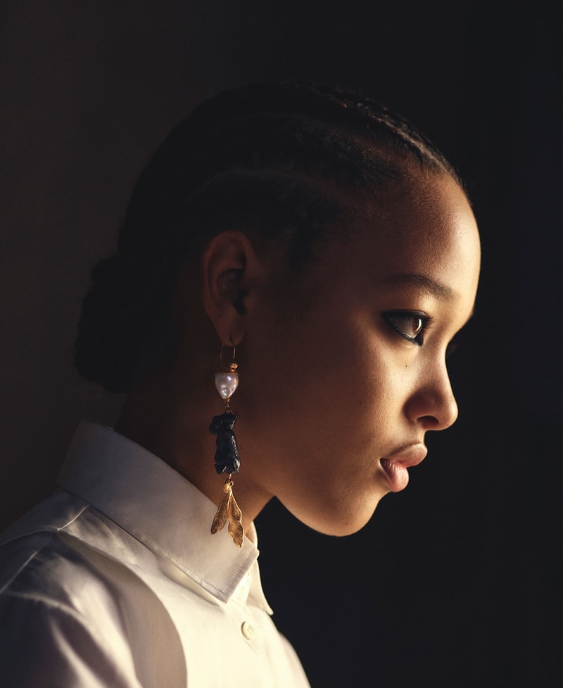 dior summer 2021 gold capsule collection earrings
