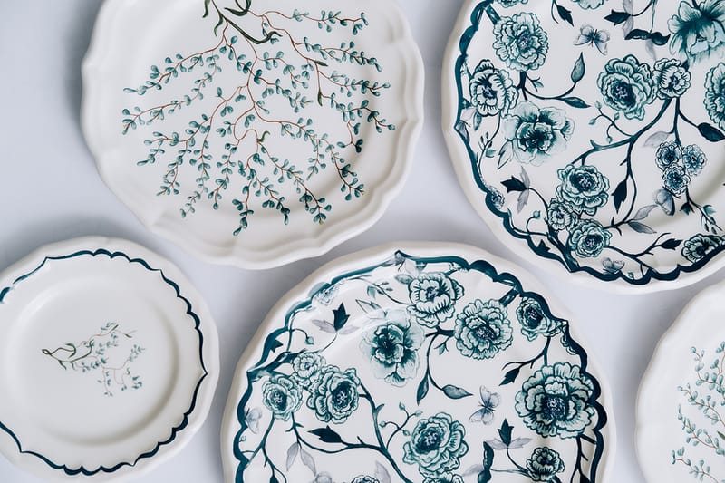 Dior Introduces New Floral Homeware Pieces in "Granville" Collection