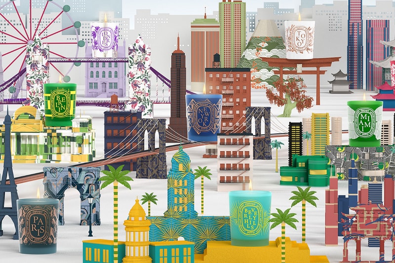 diptyque city candles collection full global release home scents