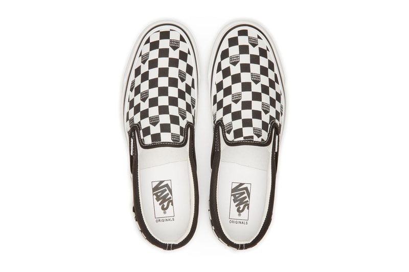 Dover Street Market Vans Collaboration Old Skool Slip-On Authentic London Sneaker Space Release