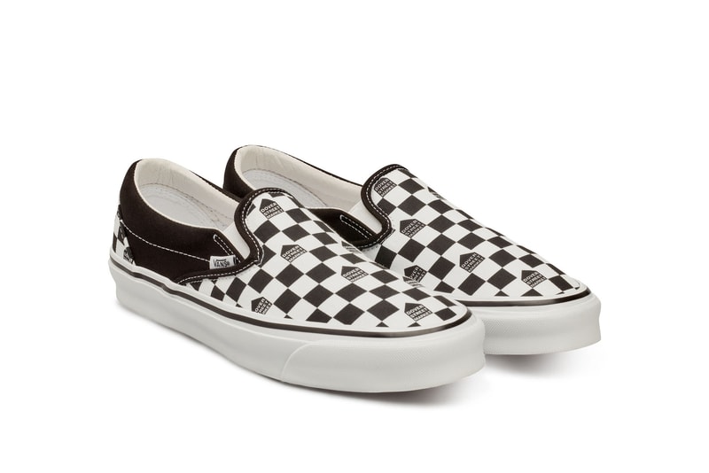 Dover Street Market Vans Collaboration Old Skool Slip-On Authentic London Sneaker Space Release