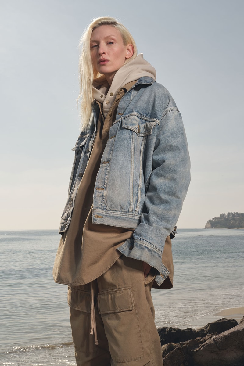 fear of god fog jerry lorenzo seventh collection ss21 denim jacket trousers