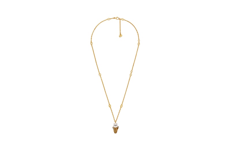 gucci crunchyroll anime bananya collaboration necklace jewelry
